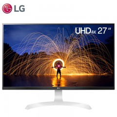 LG 27UD69-W 27英寸UHD4K超高清 IPS硬屏 三面窄边框 FreeSync低