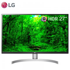LG 27英寸 4K超高清 HDR10 广色域 FreeSync液晶显示器三面微边